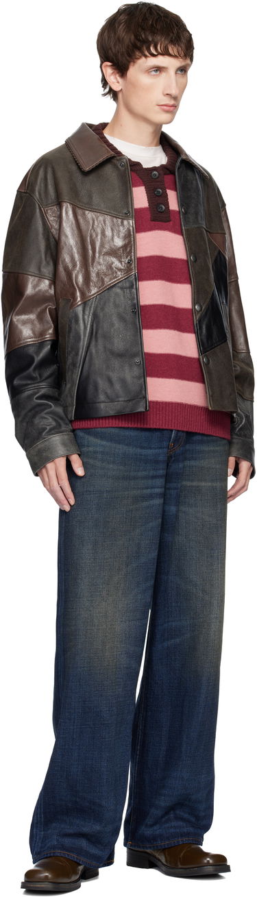 Jakke Andersson Bell Patchwork Leather Jacket Flerfarvet | awa730u, 3