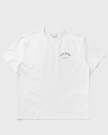 Crop top Les Deux Cropped T-Shirt Hvid | 1000216-201, 0