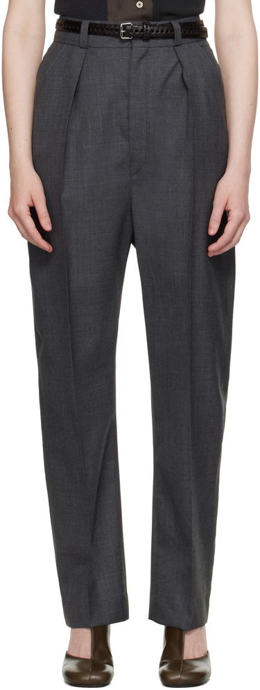 Bukser LEMAIRE Lemaire Dropped Crotch Soft Trousers Grå | PA1183 LF1386, 0