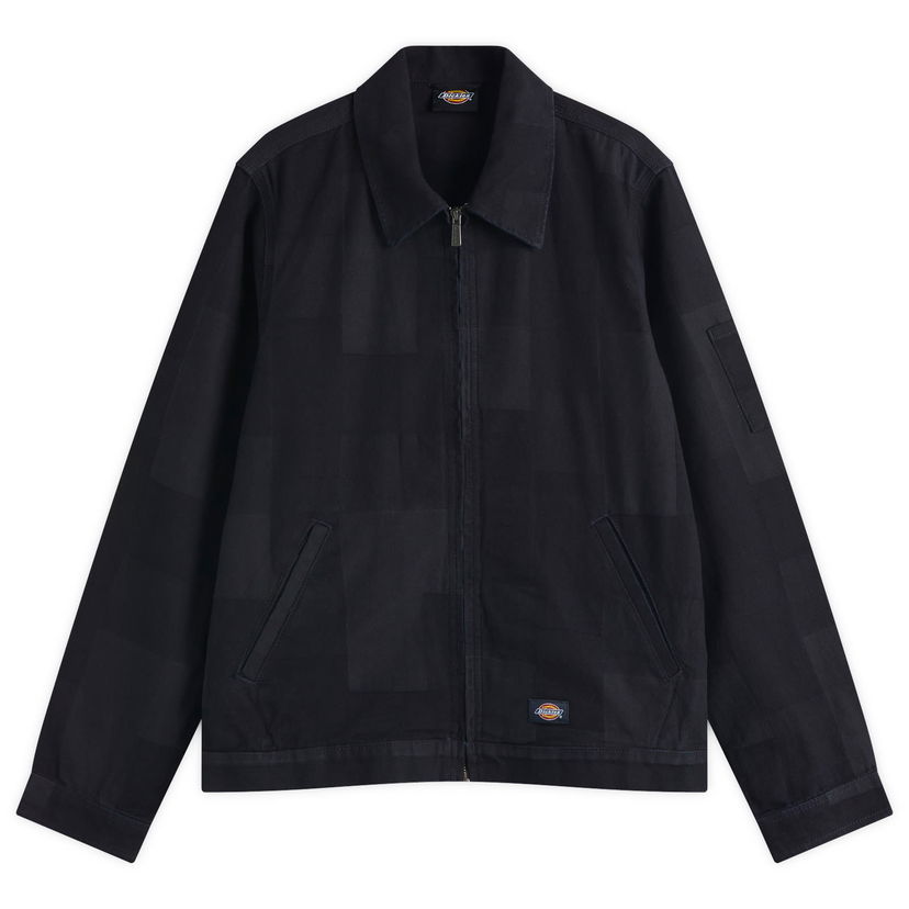Jakke Dickies Jacquard Eisenhower Jacket Mørkeblå | DK0A4Z75RIN1-203