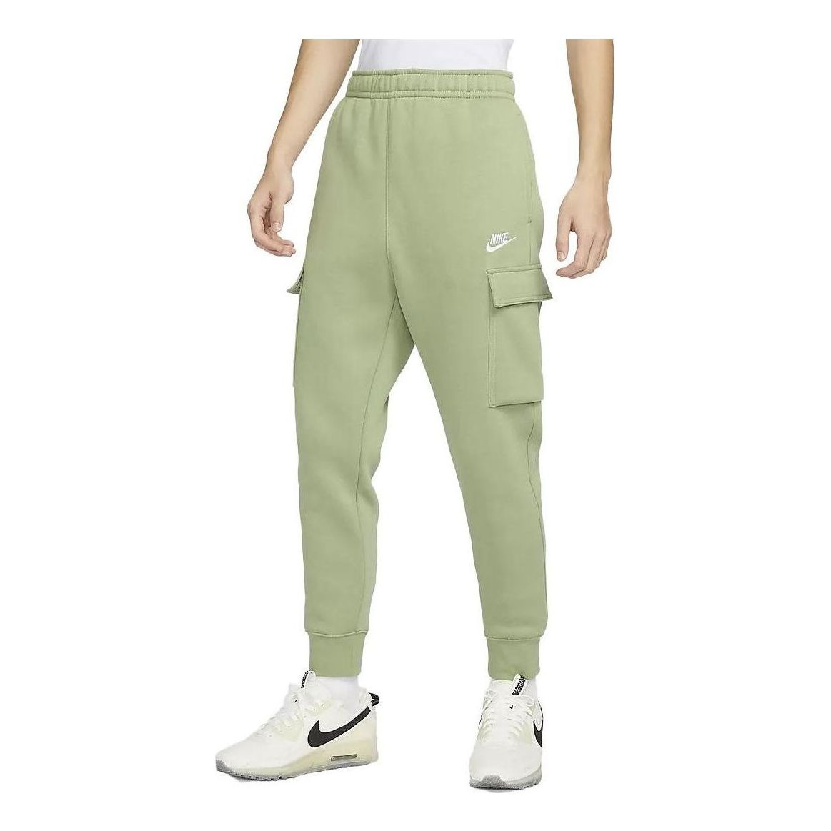 Cargo bukser Nike Sportswear Club Sweatpants Grøn | CD3130-386, 0