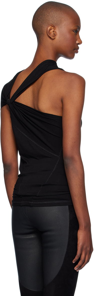 Tanktop Helmut Lang Helmut Lang Sleeveless Draped Top Sort | O07HW507, 2