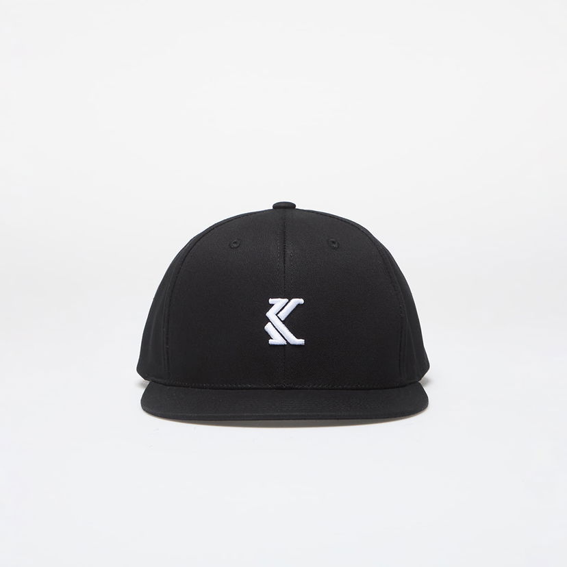 Kasket Karl Kani Cap OG K Essential Flat Brim Black Sort | KA-HW052-001-01
