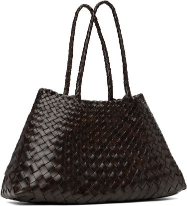 Håndtaske Dragon Diffusion Santa Croce Large Bag Brun | 8892-DARKBROWN, 2