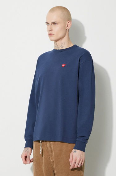 T-shirt Human Made Graphic Long Sleeve T-Shirt Blå | HM26CS009, 2