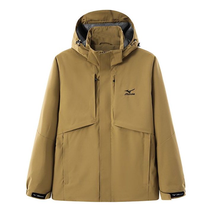 Vindjakke Mizuno Men's Outdoor Hooded Jacket Gul | A2CE3122