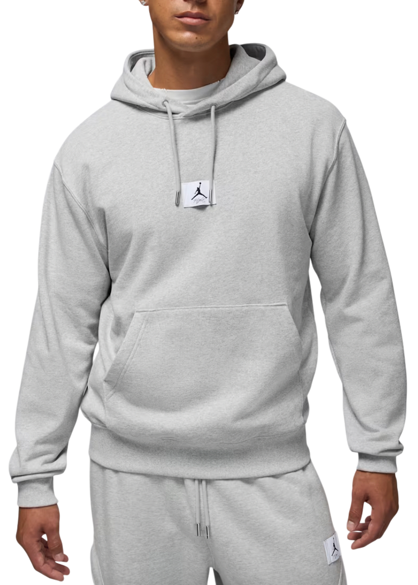 Sweatshirt Jordan Flight Fleece Hoodie Grå | fv7247-050