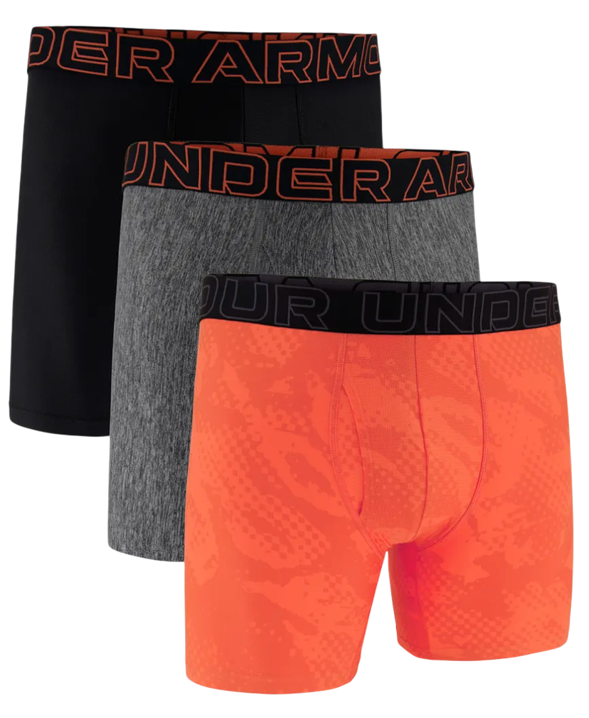 Boksere Under Armour Under Armour UA Perf Tech Nov 6in Boxerjock 3-Pack Sort | 1383879-847