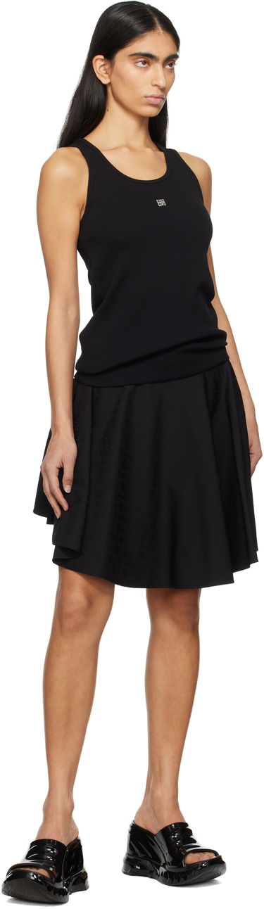 Tanktop Givenchy Ribbed Tank Top Sort | BW70CH3YHY001, 3