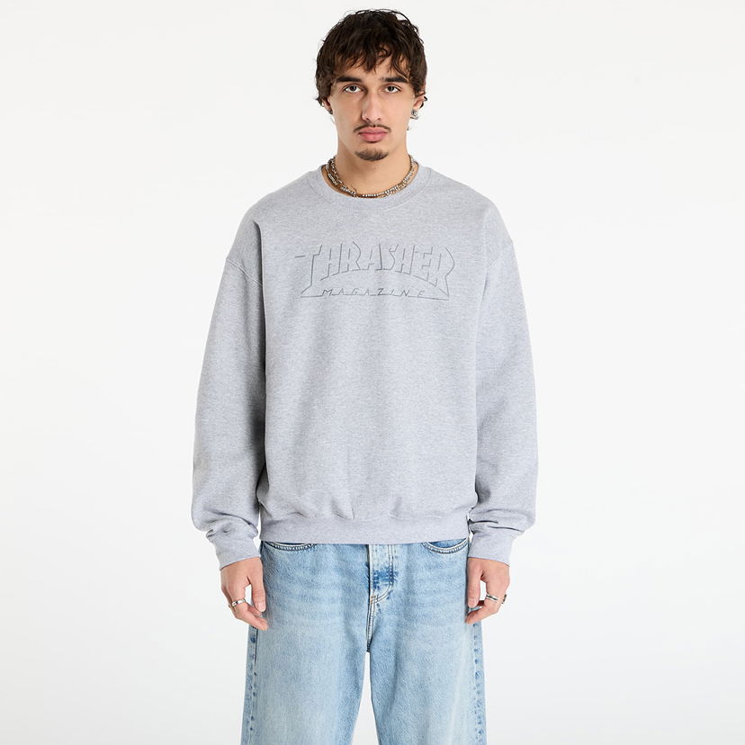 Sweatshirt Thrasher Thrasher Shadow Mag Logo Crewneck Grå | 145767