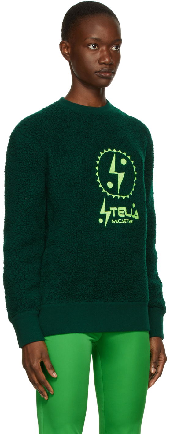Sweatshirt Stella McCartney Designer Logo Edition Sweatshirt Grøn | 604103S7242, 1