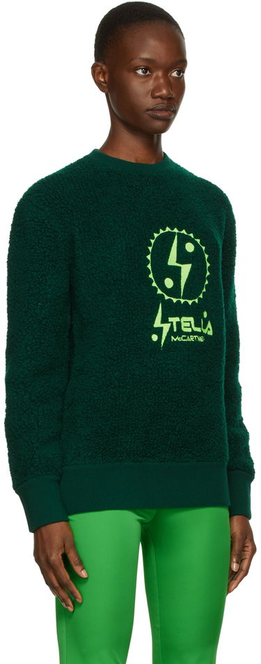 Sweatshirt Stella McCartney Designer Logo Edition Sweatshirt Grøn | 604103S7242, 1