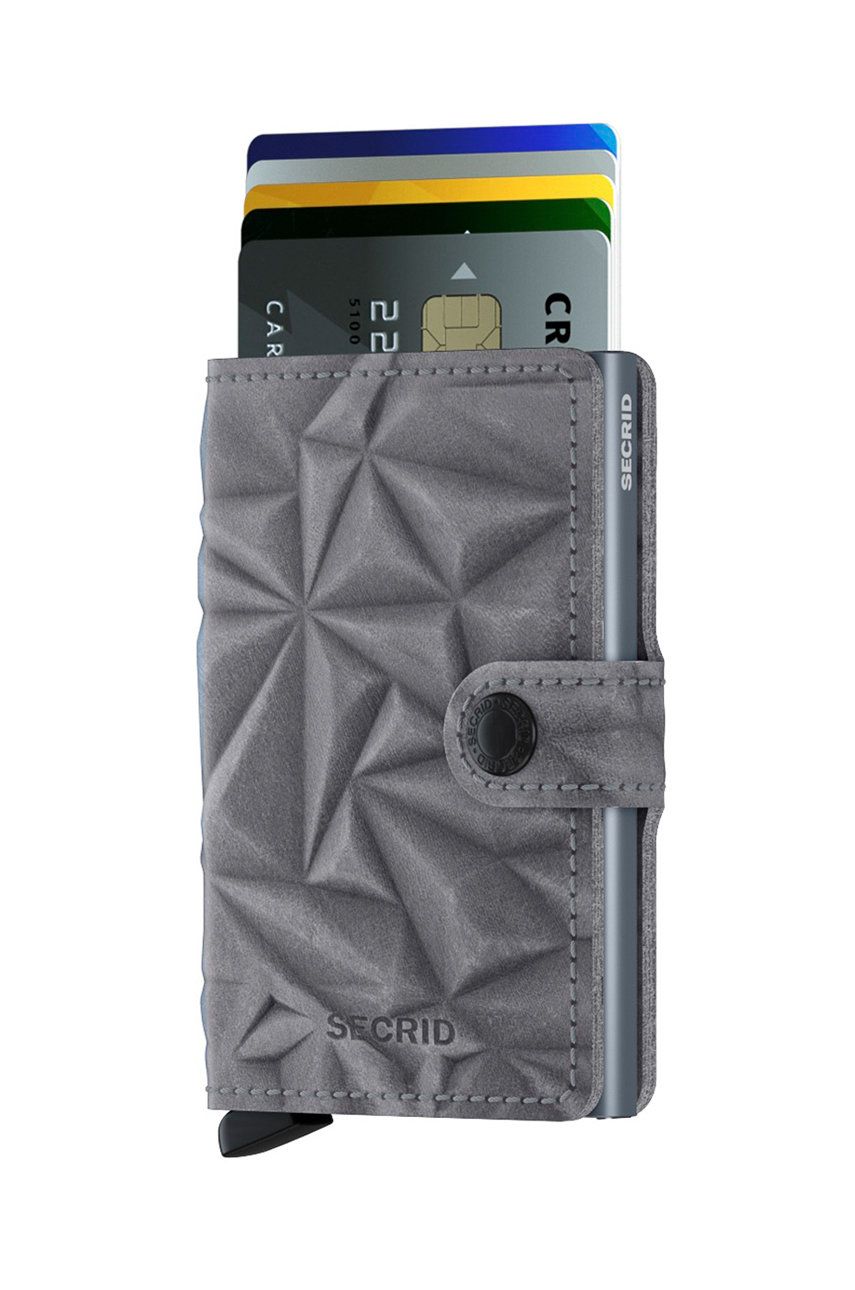 Tegnebog Secrid Leather Wallet Grå | MPr.Stone, 0