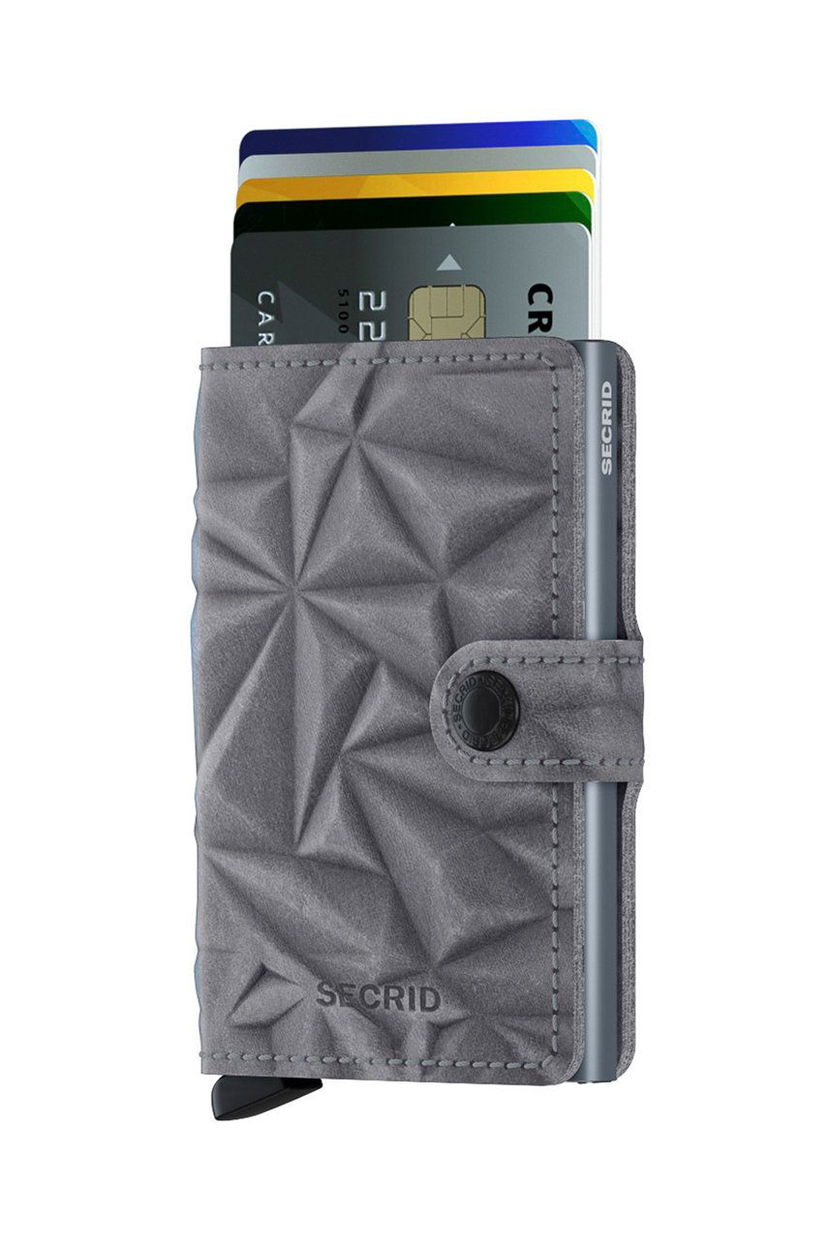 Tegnebog Secrid Leather Wallet Grå | MPr.Stone