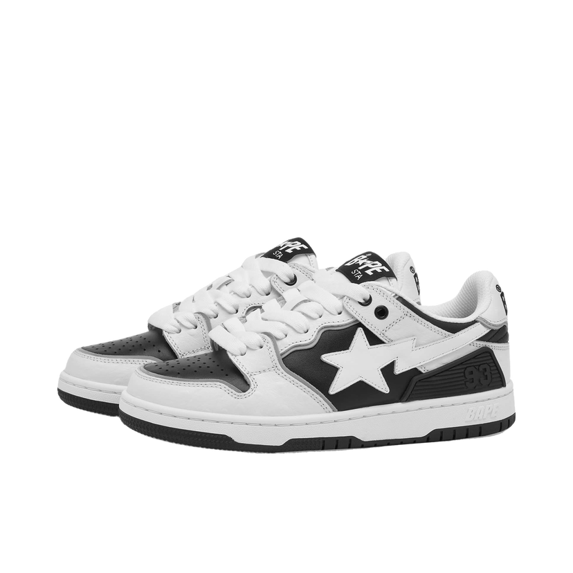 Sneakers og sko BAPE A Bathing Ape Bape Sk8 Sta #1 W Hvid | 001FWK302308L-BLK
