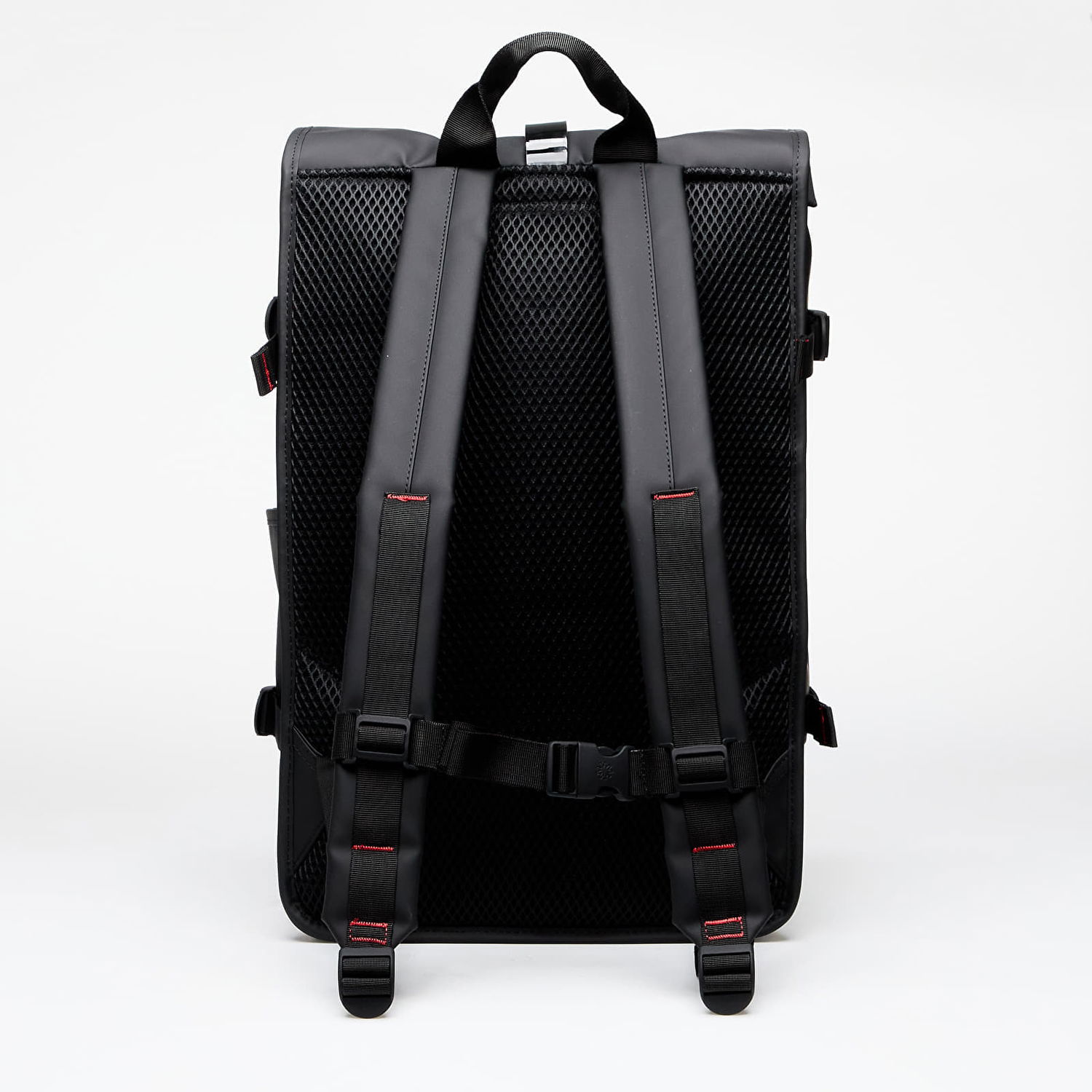 Rygsæk Rains Backpack Rolltop Rucksack Contrast Large W3 01 Black Sort | 14710 01 Black, 1