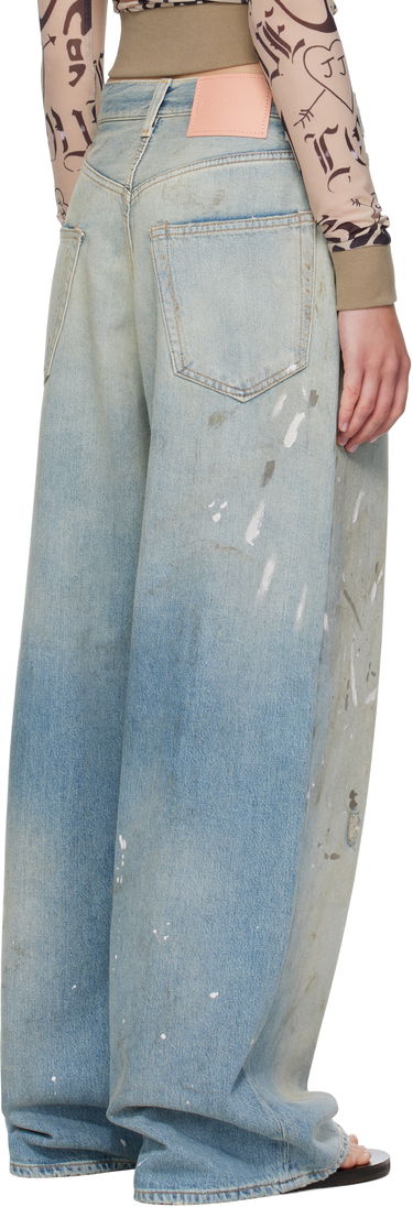 Jeans Acne Studios Acne Studios U Paint Splatter Jeans Blå | C00091-, 2