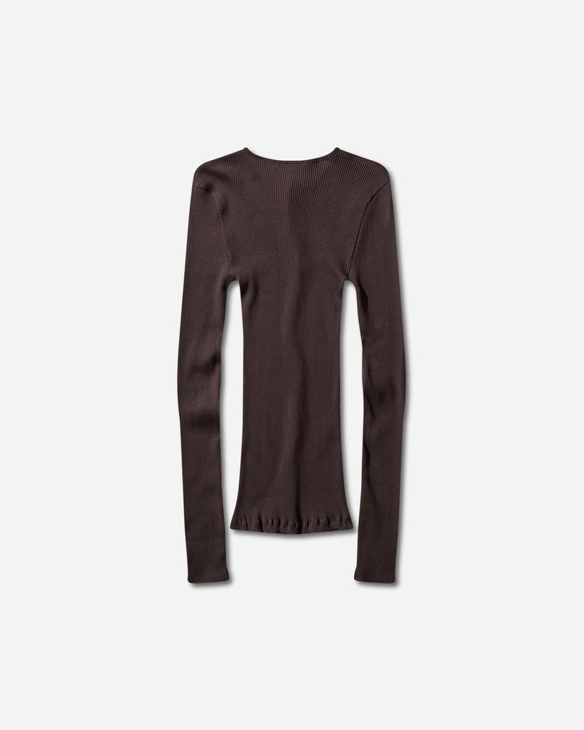 T-shirt OpéraSPORT Claire Seamless Top Brun | SE8  1