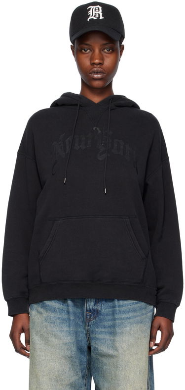 Sweatshirt R13 R13 'New York' Hoodie Sort | R13WK005-K099C, 0
