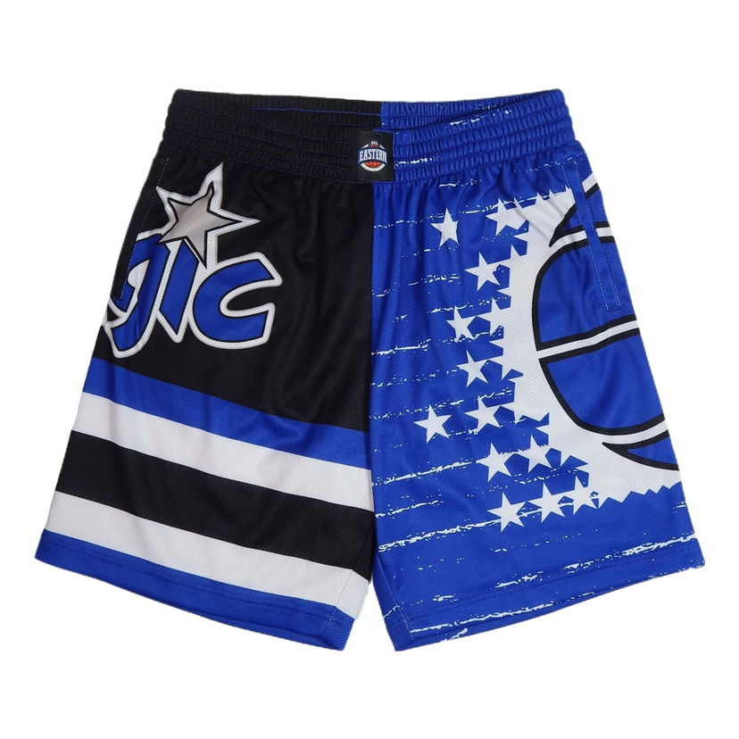 Shorts Mitchell & Ness Mitchell & Ness NBA Orlando Magic Jumbotron 3.0 Basketball Shorts Blå | PSHR4984-OMAYYPPPMTWH
