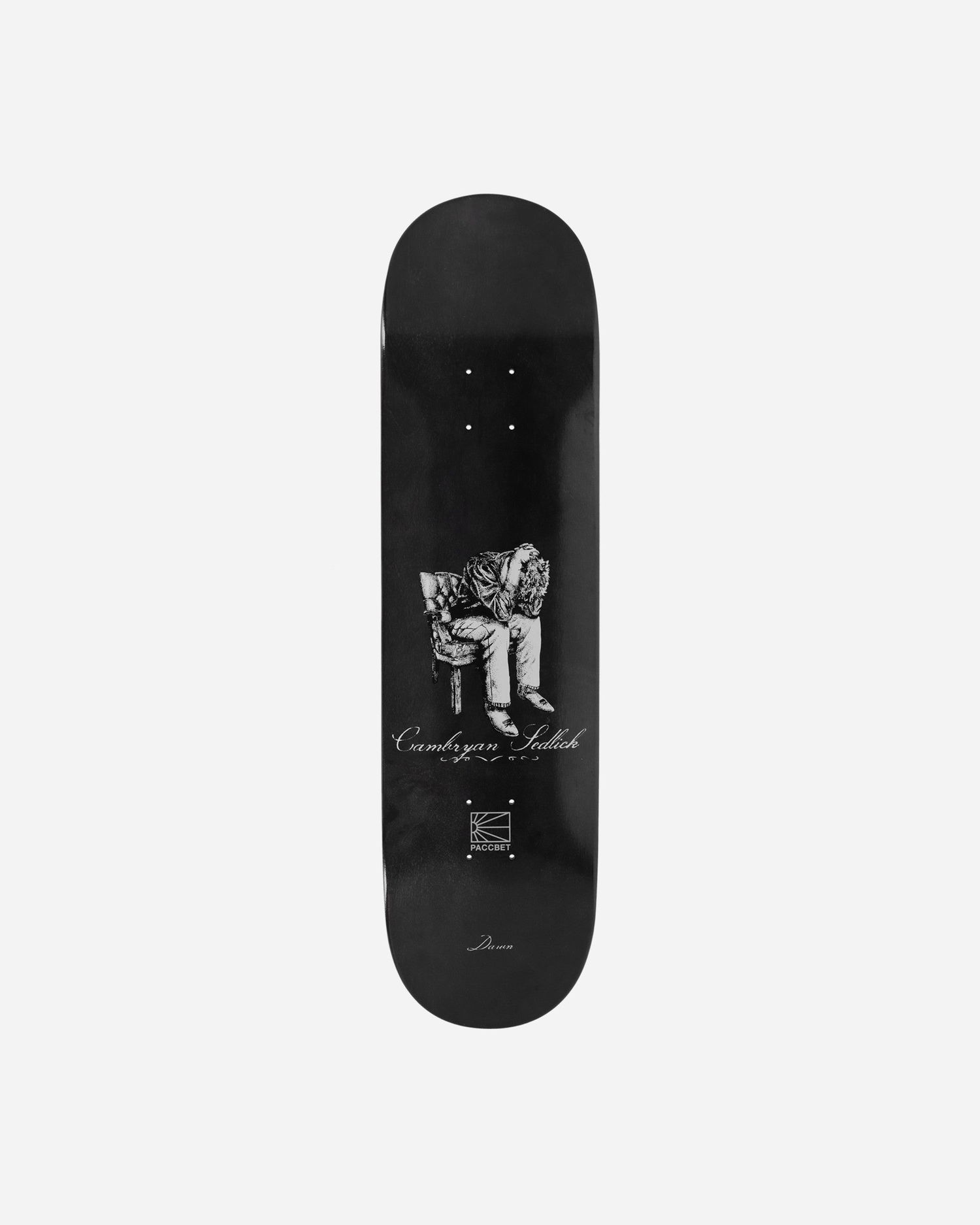 Skøjte PACCBET Cambryan Sedlick Pro Deck Special Shape 8 Sort | PACC10SK16 1, 0
