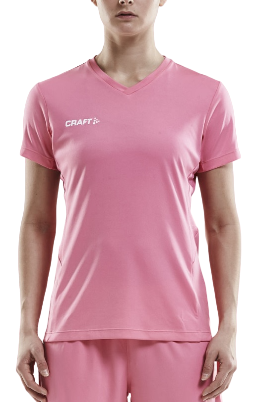T-shirt Craft Solid V-Neck T-Shirt Lyserød | 1905566-1471, 0