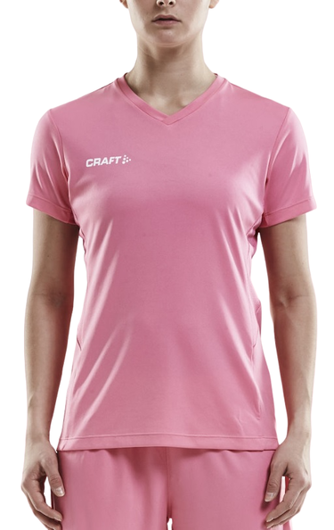 T-shirt Craft Solid V-Neck T-Shirt Lyserød | 1905566-1471, 0