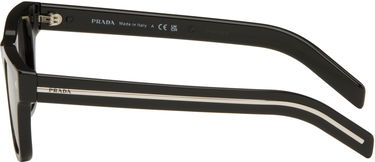 Solbriller Prada Prada Iconic Metal Plaque Sunglasses Sort | 0PR A17S 16K73151 8056262134627, 2