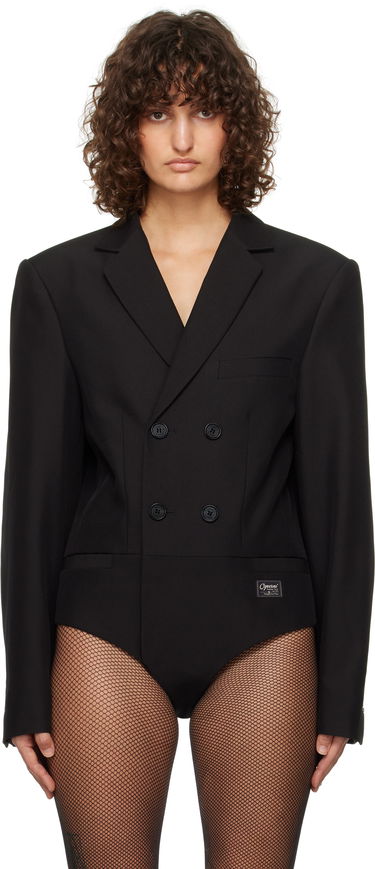 Krop Coperni Coperni Tailored Bodysuit Sort | COPV63F3004, 0