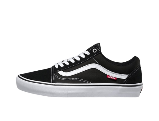 Skateboarding Vans Old Skool Pro Black White Sort | VN000ZD4Y28
