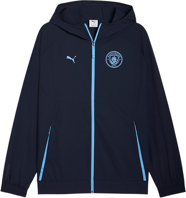 Jakke Puma Manchester City FC TECH Woven Jacket Mørkeblå | 782669-06, 0