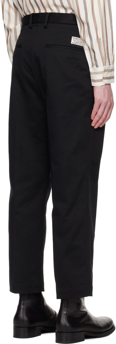 Bukser WACKO MARIA WACKO MARIA Double Pleated Chino Trousers Sort | 25SS-WMP-PT13, 2