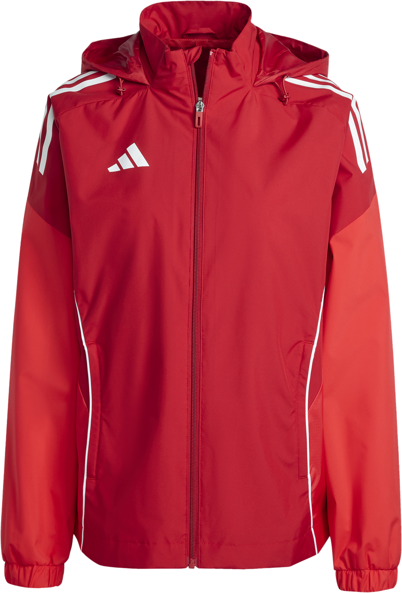 Vindjakke adidas Performance adidas TIRO25C Hooded Jacket Rød | ji6535