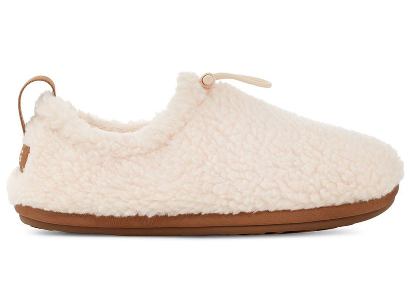 Tøj UGG Plushy Slipper Natural Chestnut Beige | 1143952-NCTN