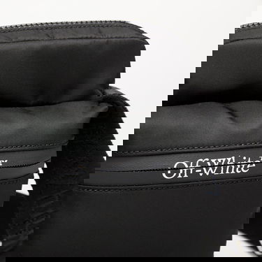 Skuldertaske Off-White Black Nylon Crossbody Bag Sort | OMNQ082C99FAB0011000, 2