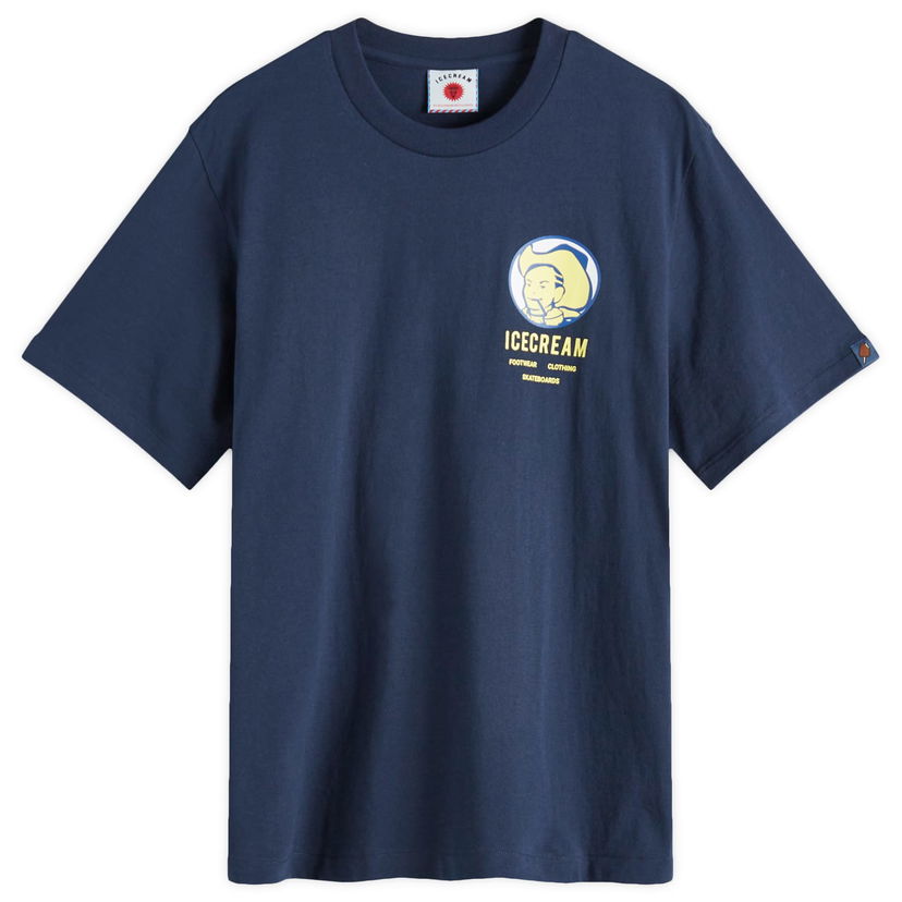 T-shirt BBC IceCream ICECREAM Cowboy T-Shirt, Size Large Mørkeblå | IC25144-NVY