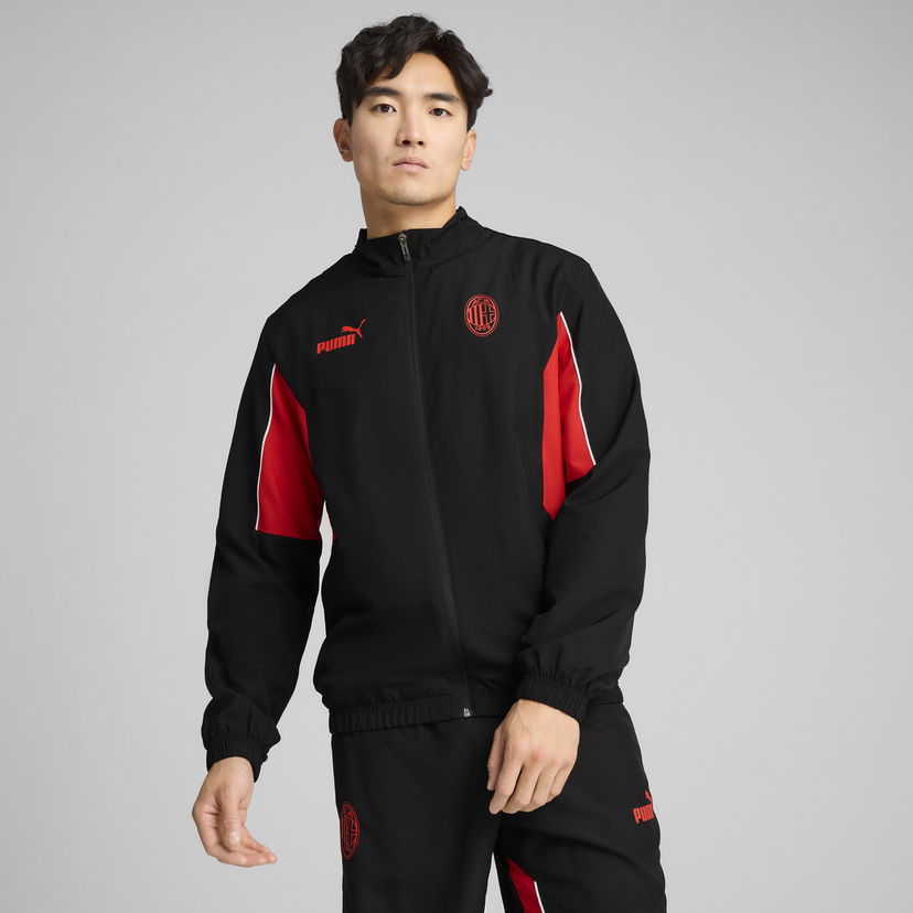 Vindjakke Puma AC Milan ftblARCHIVE Men's Track Jacket Sort | 779341_07