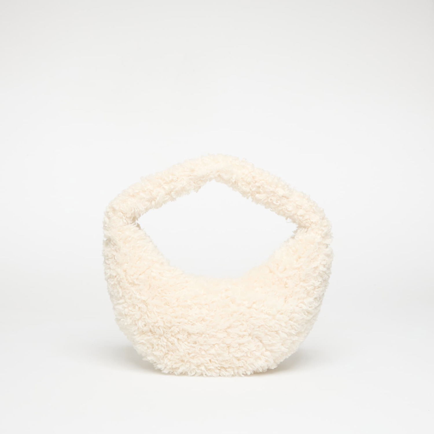 Skuldertaske CALVIN KLEIN Calvin Klein Sherpa Zip Puller Crossover Bag Hvid | LV04F3142G QJ5, 0