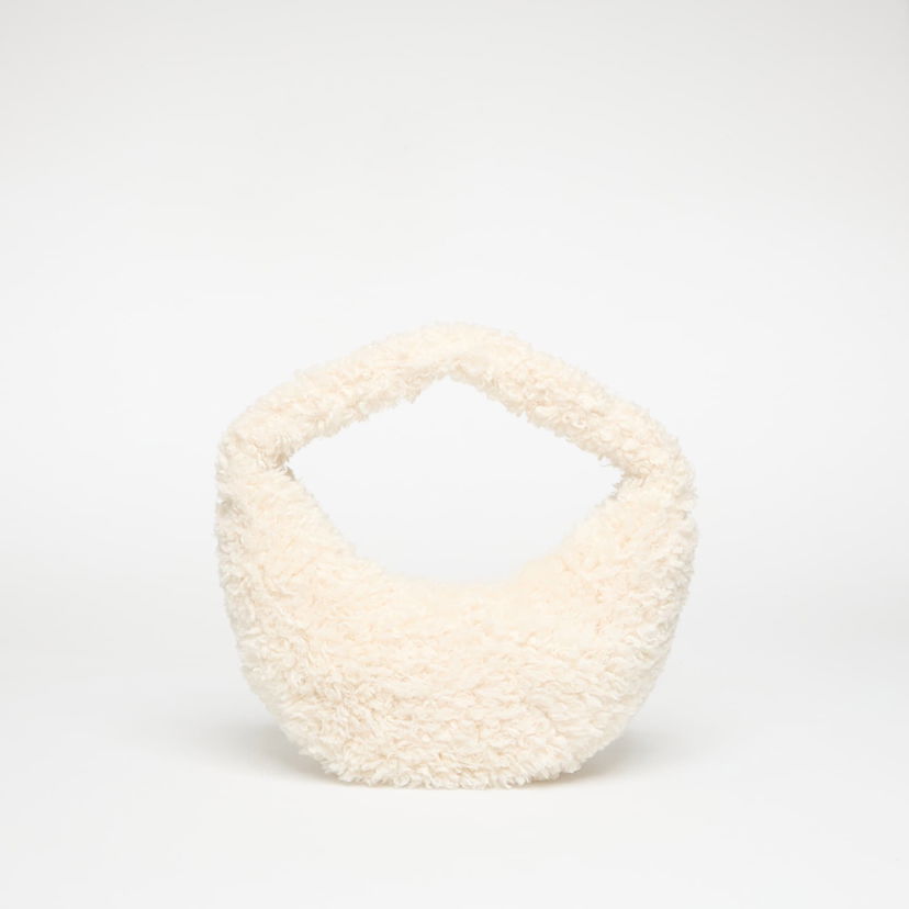 Skuldertaske CALVIN KLEIN Calvin Klein Sherpa Zip Puller Crossover Bag Hvid | LV04F3142G QJ5