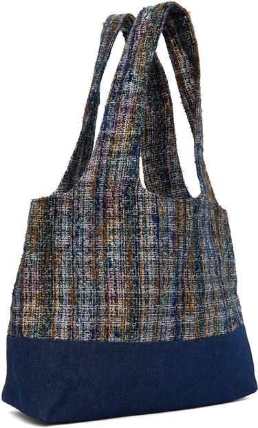 Mulepose Anna Sui Anna Sui Tweed & Denim Tote Flerfarvet | 1024B90,, 2