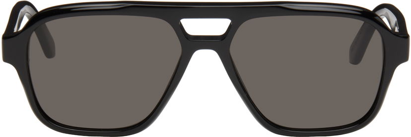 Solbriller RETROSUPERFUTURE RETROSUPERFUTURE Maneval Sunglasses Sort | PEZ