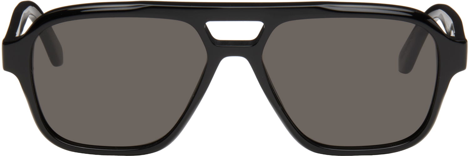 Solbriller RETROSUPERFUTURE RETROSUPERFUTURE Maneval Sunglasses Sort | PEZ, 0