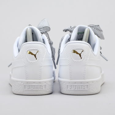 Sneakers og sko Puma Basket Heart W Hvid | 365198 03, 3