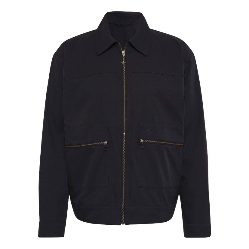 Vindjakke adidas Originals Originals Contempo Zip-Up Jacket Sort | HK2919