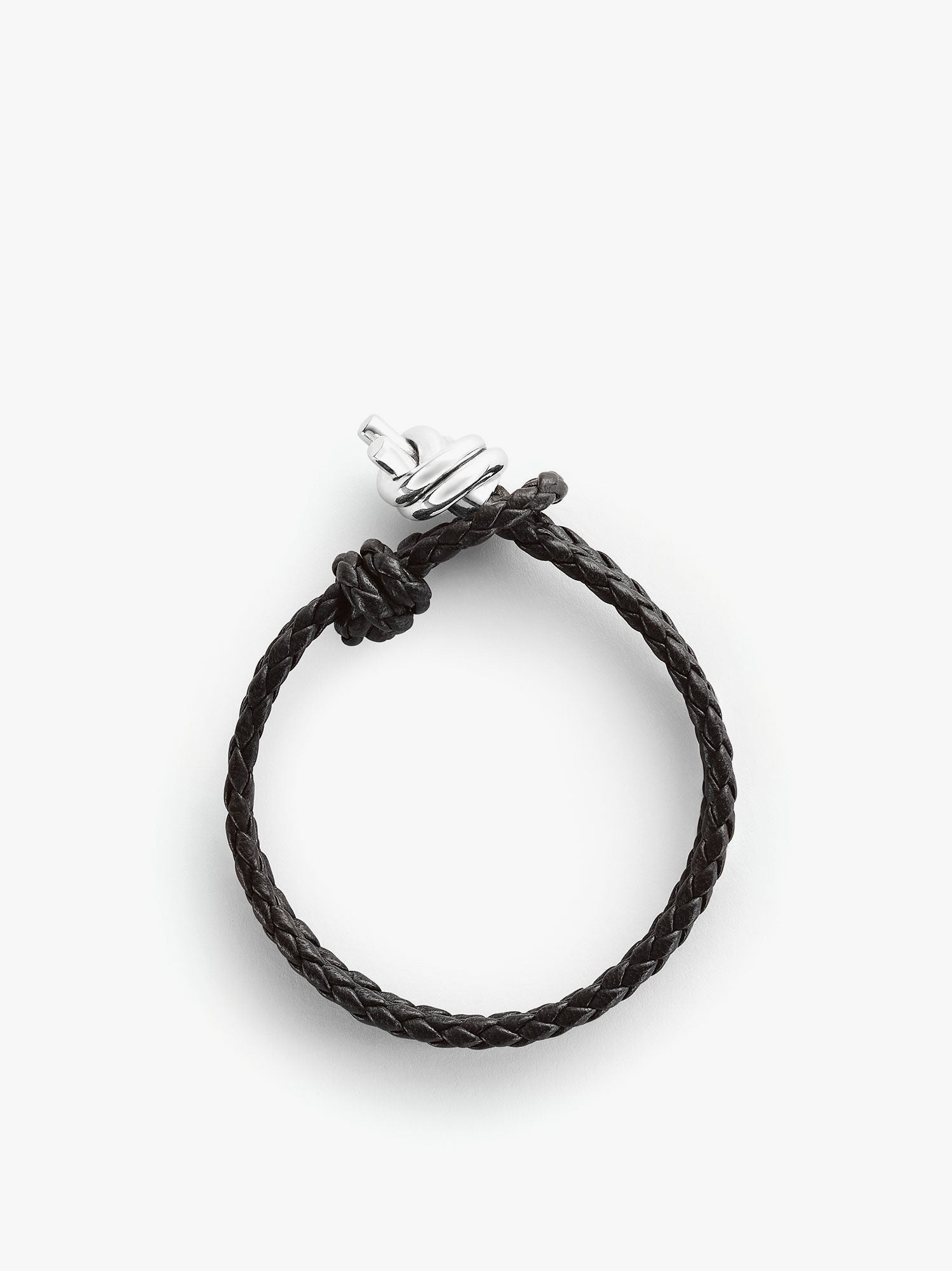 Armbånd Bottega Veneta Braided Leather Bracelet Brun | 815938V507C1139, 1