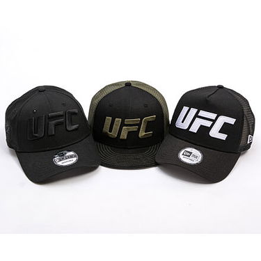 Kasket New Era UFC Tonal 9FORTY Adjustable Cap Sort | 60656184, 4