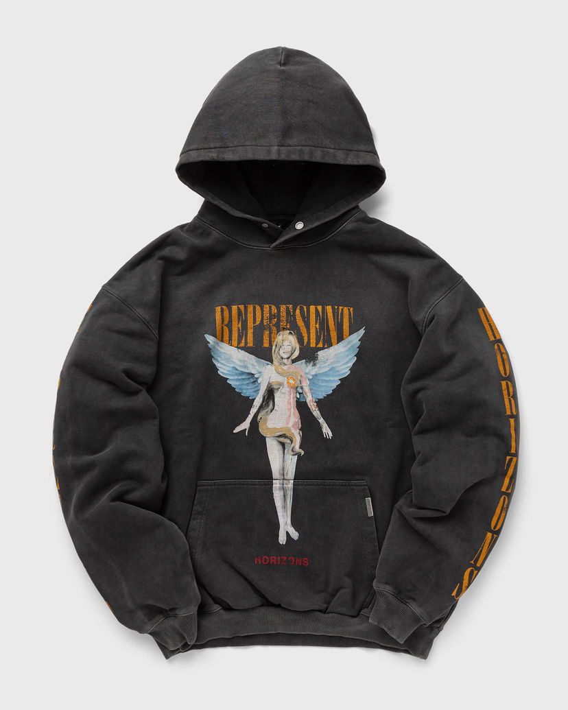 Sweatshirt Represent Clo Represent REBORN HOODIE Brun | MLM435-444