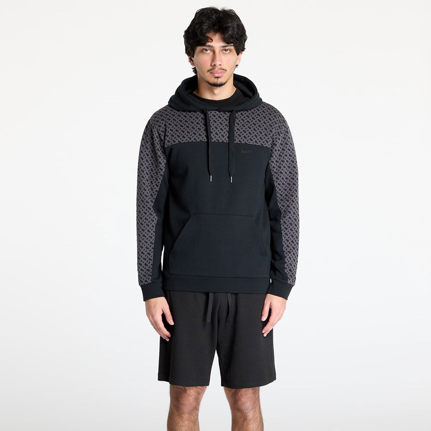 Sweatshirt BOSS Hugo Boss Luke Hoodie Sort | 50540534-001, 0