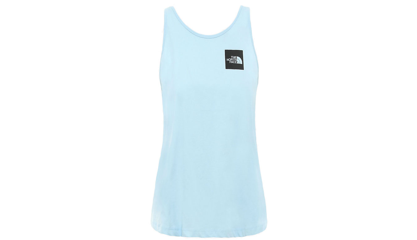 Tanktop The North Face Fine Tank Angel Falls Blå | NF0A4SYBJH5, 0