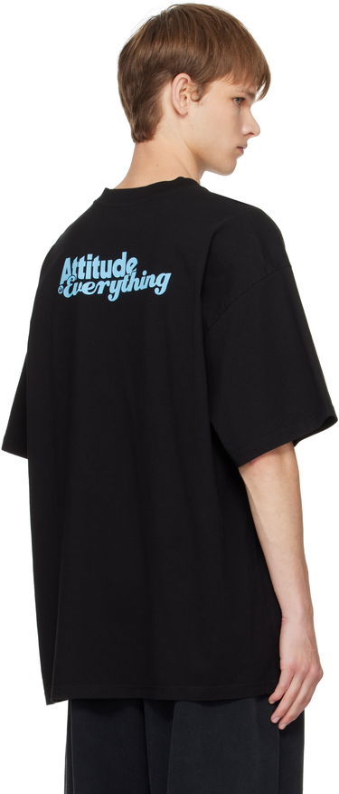T-shirt Martine Rose Martine Rose Oversized Graphic T-Shirt Sort | 621JE06001J, 2
